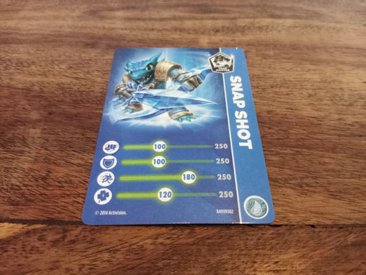 Skylanders Snap Shot Trading Cards