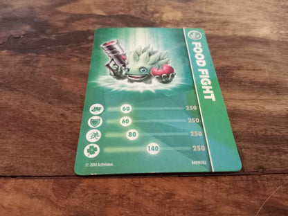 Skylanders Food Fight Trading Cards