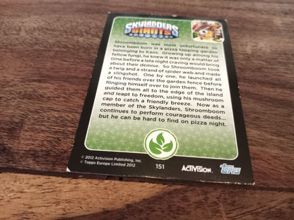 Skylanders Shroomboom Topps 151 Giants Trading Cards