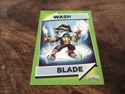 Skylanders Wash Blade Topps Trading Cards