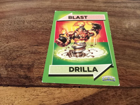 Skylanders Blast Drilla 26 Topps Trading Cards