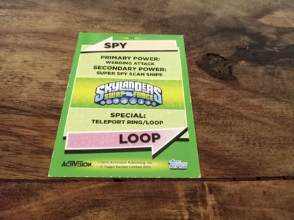 Skylanders Spy Loop 159 Topps Trading Cards