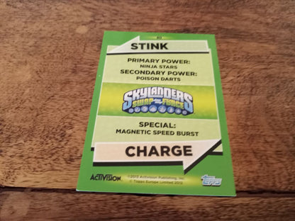 Skylanders Stink Charge 80 Topps Trading Cards