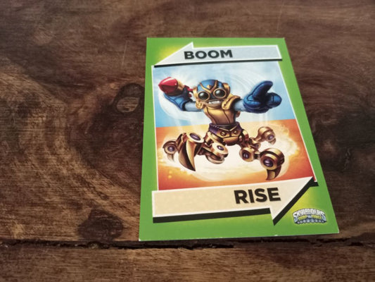 Skylanders Boom Rise 221 Topps Trading Cards