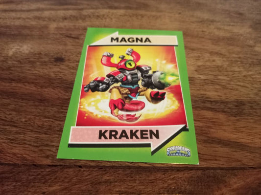 Skylanders Magna Kraken 75 Topps Trading Cards