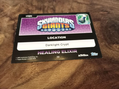 Skylanders Healing Elixir 70 Topps Trading Cards