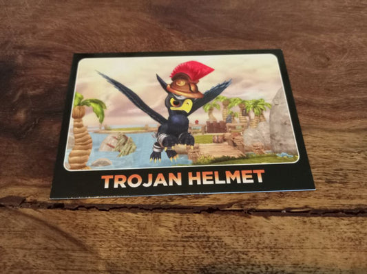 Skylanders Trojan Helmet 122 Topps Trading Cards