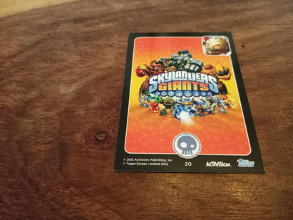 Skylanders Ghost Roaster 20 Topps Trading Cards