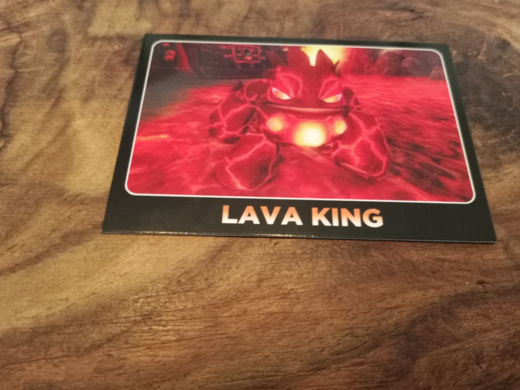 Skylanders Lava King 93 Topps Trading Cards