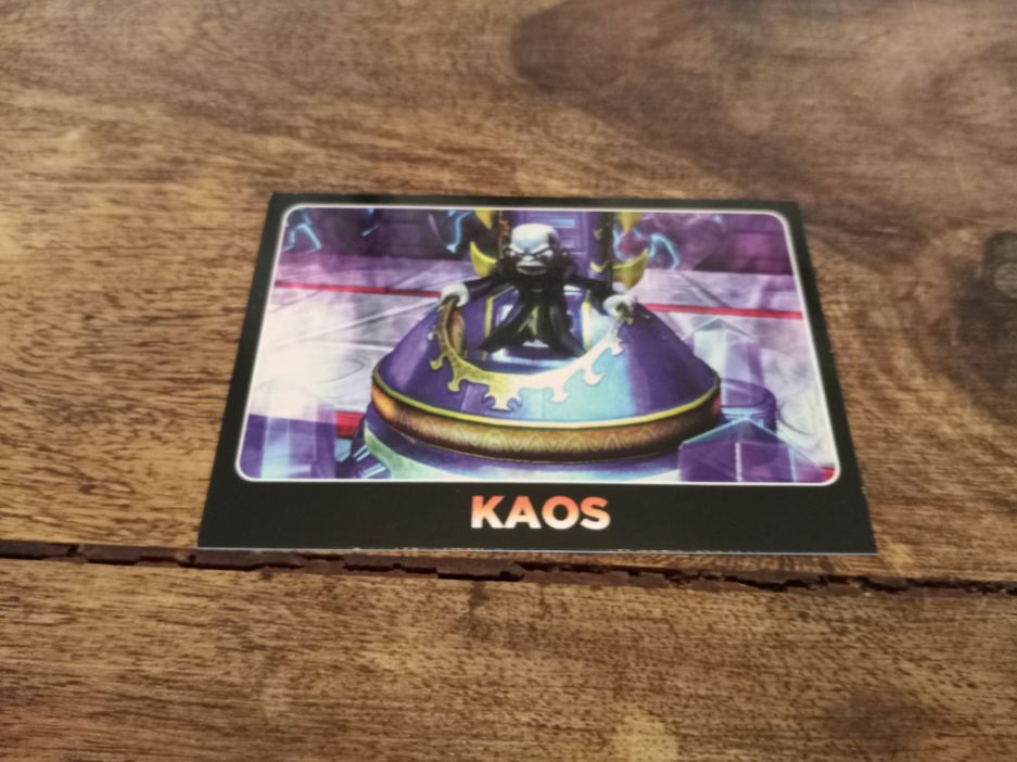 Skylanders Kaos 109 Topps Trading Cards