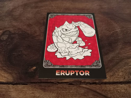 Skylanders Eruptor C2 Topps Trading Cards