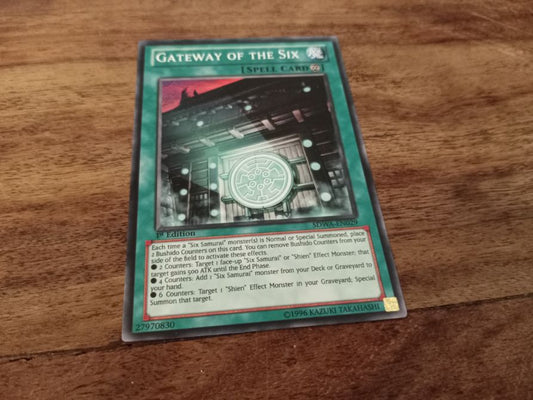 Yu-Gi-Oh! Gateway Of The Six SDWA-EN029