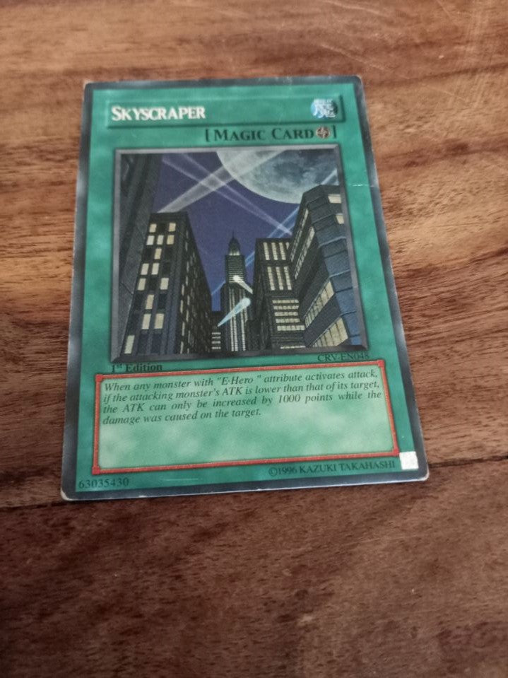 Yu-Gi-Oh! Card Skyscraper 2 - Hero City Super Rare Strike of Neos STON YuGiOh! | Yu-Gi-Oh! Card Skyscraper Elemental Hero E-HERO Super Rare Field Spell Yu-Gi-Oh! Card Skyscraper 2 - Hero City Super Rare Strike of Neos STON YuGiOh! | Yu-Gi-Oh! Card Skyscraper Elemental Hero E-HERO Super Rare Field Spell