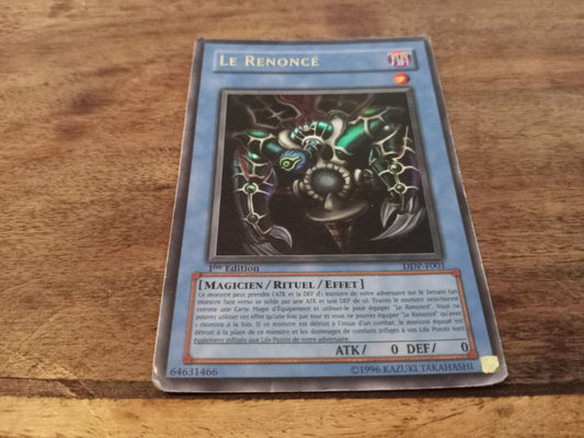 Yu-Gi-Oh! LE RENUNCÉ Holo DDP-F001