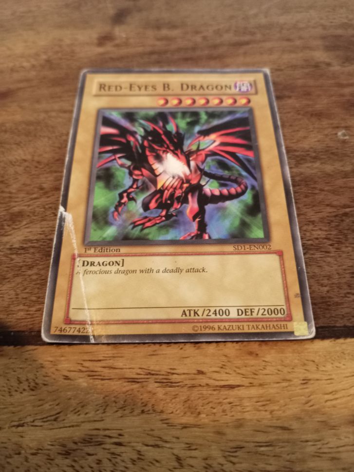 Yu-Gi-Oh! Red-Eyes B. Dragon SD1-EN002