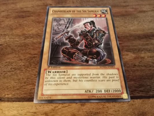 Yu-Gi-Oh! Chamberlain Of The Six Samurai SDWA-EN001