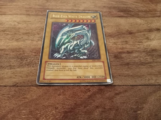 Yu-Gi-Oh! Blue Eyes White Dragon Holographic SDK-001