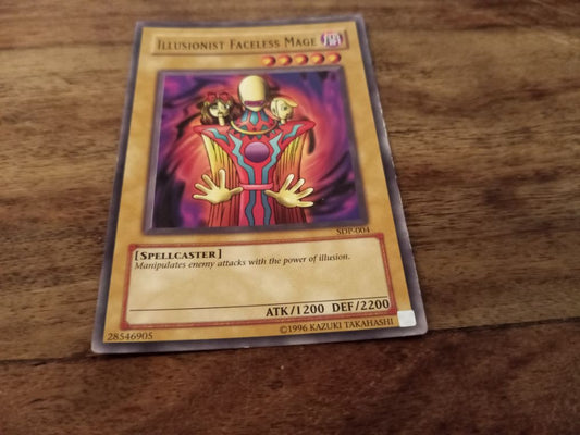 Yu-Gi-Oh! Illusionist Faceless Mage SDP-004