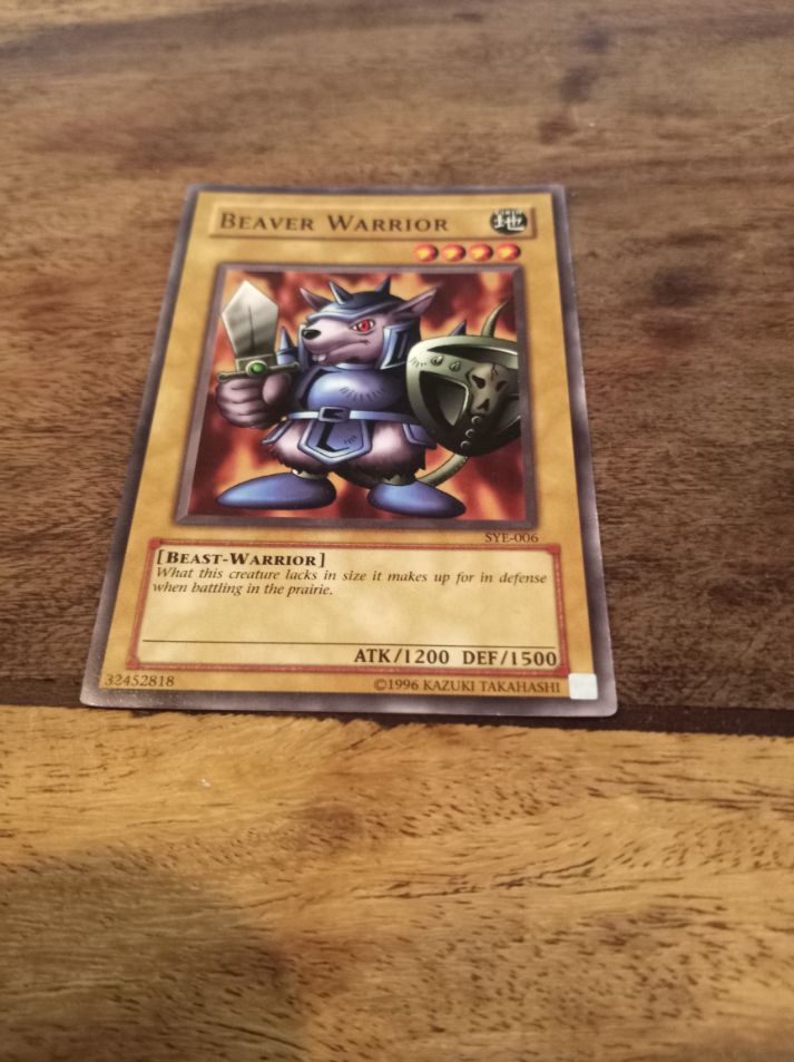 Yu-Gi-Oh! Beaver Warrior Common English SYE-006