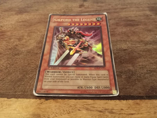 Yu-Gi-Oh! Gilford the Legend Holo SD5-EN001