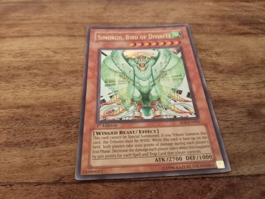 Yu-Gi-Oh! Simorgh, Bird of Divinity SD8-EN001