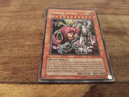 sphinx teleia yugioh card TCG Telia EPI-EN003 Ultra Rare Lightly Played then you can Special Summon this monster from your hand or Deck Sphinx Teleia EP1-EN003 Unlimited Edition