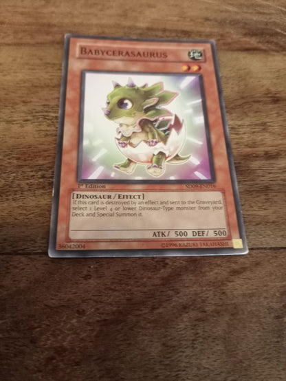Yu-Gi-Oh! Babycerasaurus Structure Deck SD09-EN016