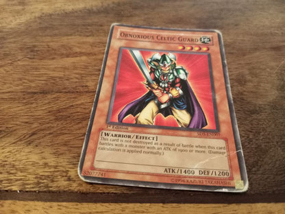 Yu-Gi-Oh! Obnoxious Celtic Guard SD5-EN007