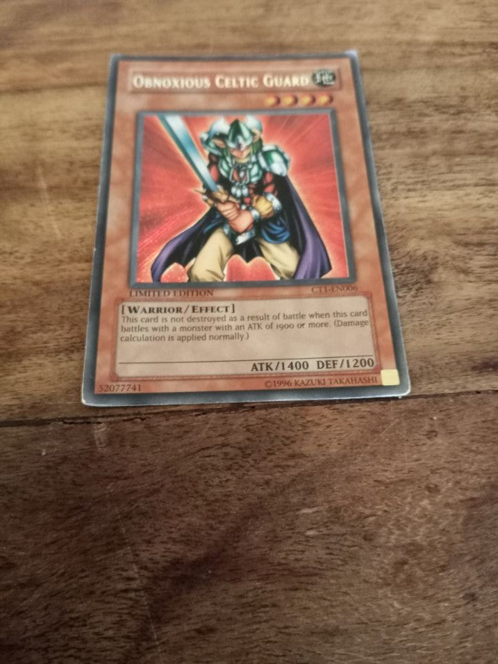 Yu-Gi-Oh! Obnoxious Celtic Guard Holo CTI-EN006