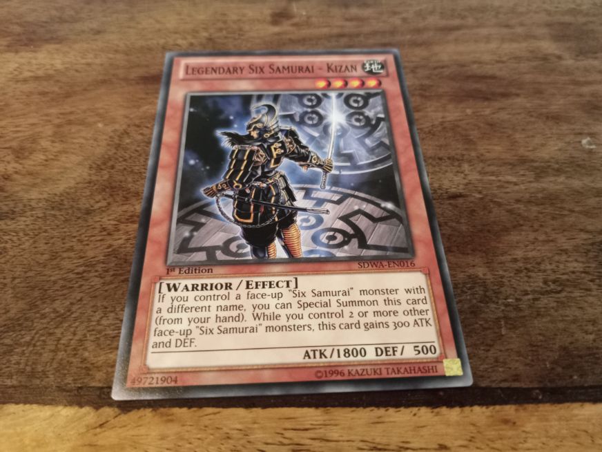 Yu-Gi-Oh! Legendary Six Samurai - Kizan SDWA-EN016