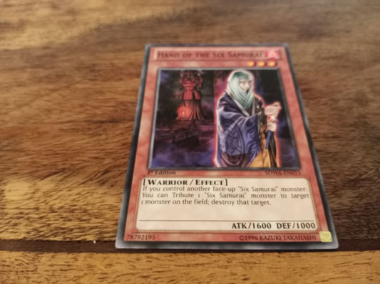 Yu-Gi-Oh! Hand of the Six Samurai SDWA-EN015