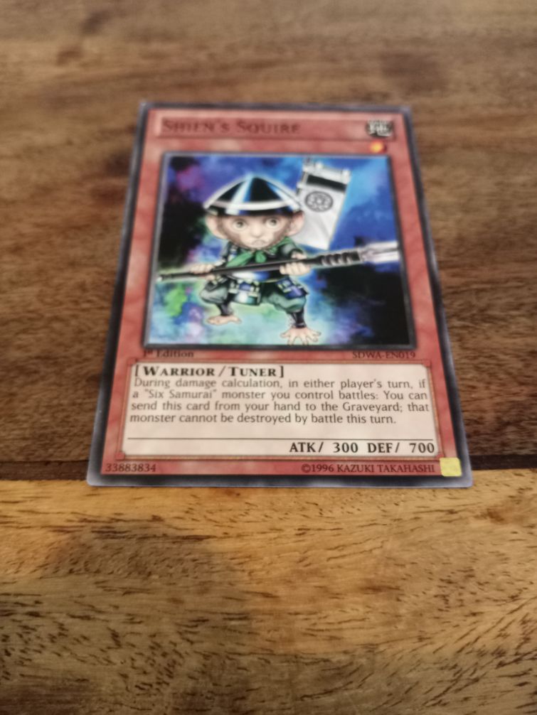 Yu-Gi-Oh! Shien's Squire SDWA-EN019