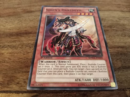 Yu-Gi-Oh! Shien's Daredevil SDWA-EN020