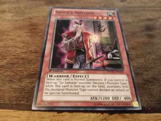 Yu-Gi-Oh! Shien's Advisor SDWA-EN022