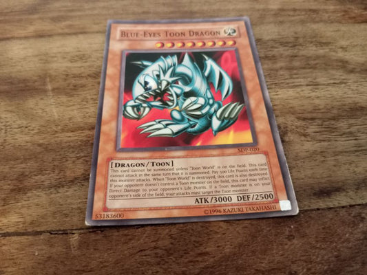 Yu-Gi-Oh! Blue Eyes Toon Dragon SDP-020