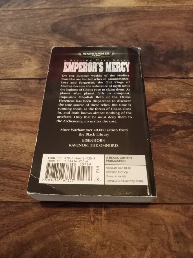 Emperor's Mercy Bastion Wars #1 Henry Zou Warhammer 40,000 Black Library 2019