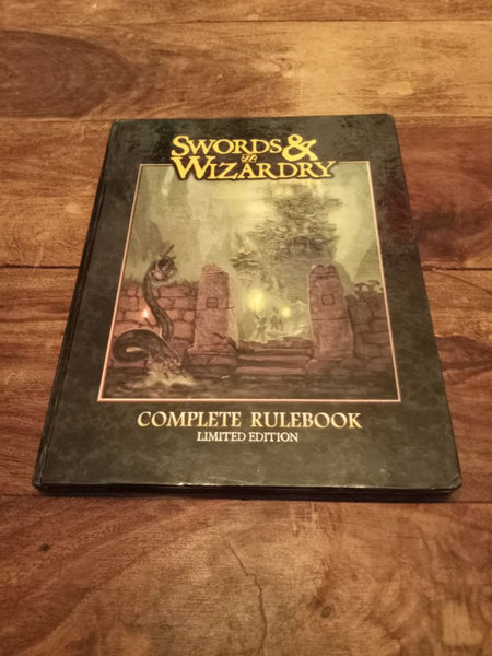 Swords & Wizardry Complete Rulebook Limited Edition Frog God Games 2011