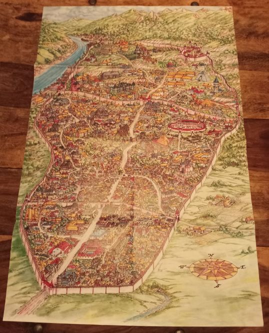 City Of Greyhawk Map AD&D TSR