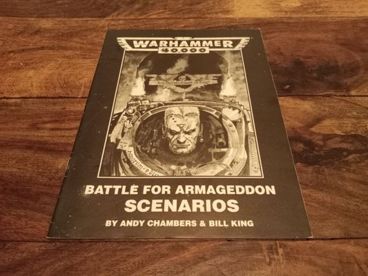 Warhammer 40k Battle for Armageddon Scenarios Games Workshop 1993