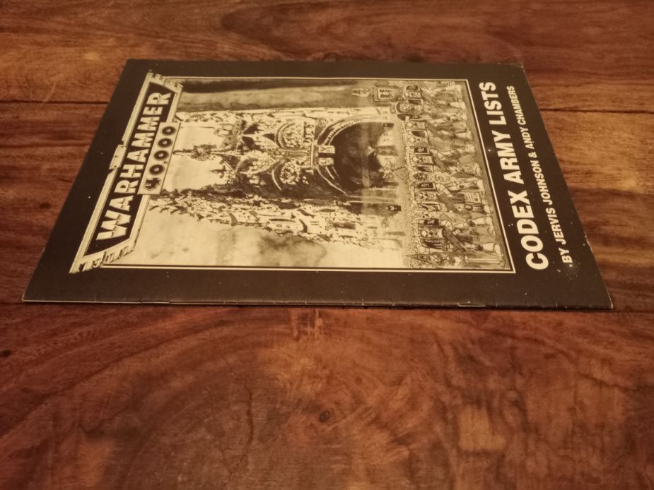 Warhammer 40,000 Codex Army Lists Games Workshop 1993