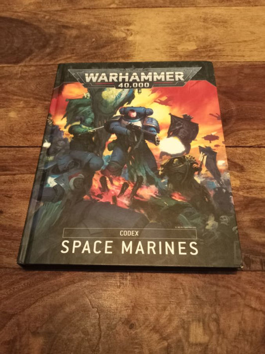Warhammer 40,000 Space Marines Codex Hardcover Games Workshop 2020