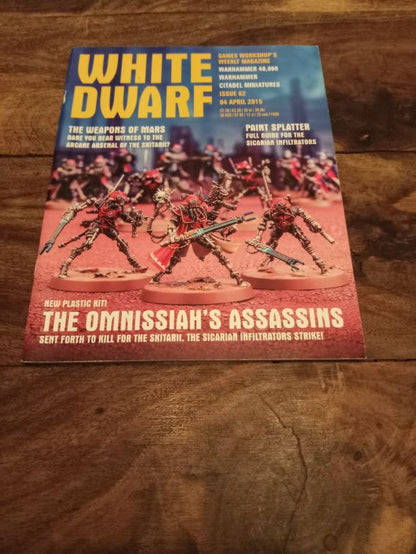 White Dwarf Weekly Magazine #62 April 2015 Games Workshop