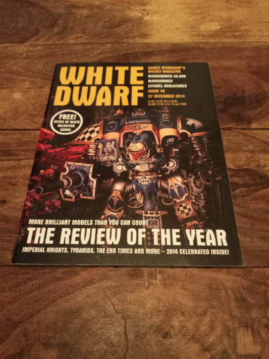 White Dwarf Weekly Magazine #48 December 2014 Games Workshop