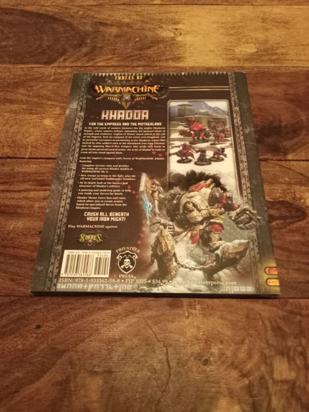 Forces of Warmachine Khador PIP 1025 Privateer Press 2010