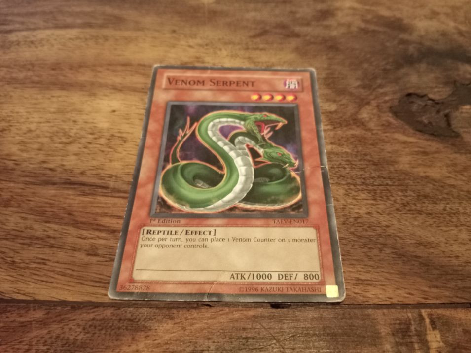 Yu-Gi-Oh! Venom Serpent TAEV-EN017