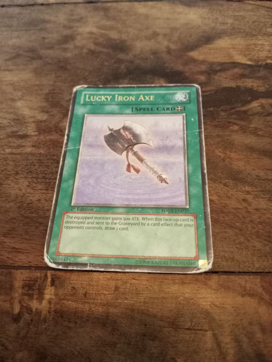 Yu-Gi-Oh! Lucky Iron Axe Holo FOTB-EN037