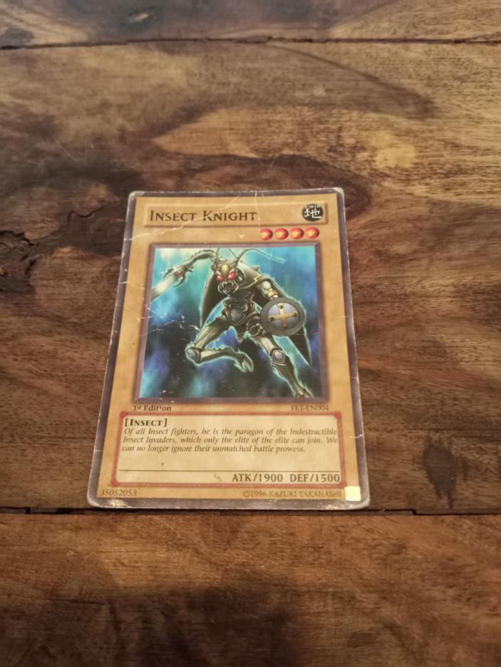 Yu-Gi-Oh! Insect Knight FET-EN004 – AllRoleplaying.com