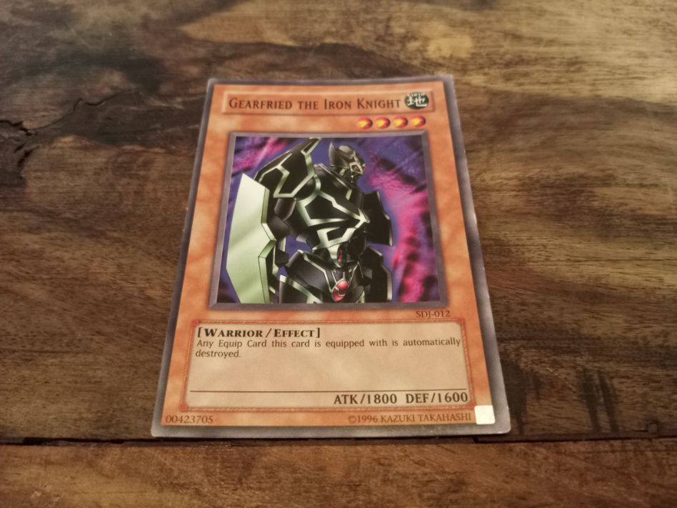 Yu-Gi-Oh! Gearfried the Iron Knight SDJ-012