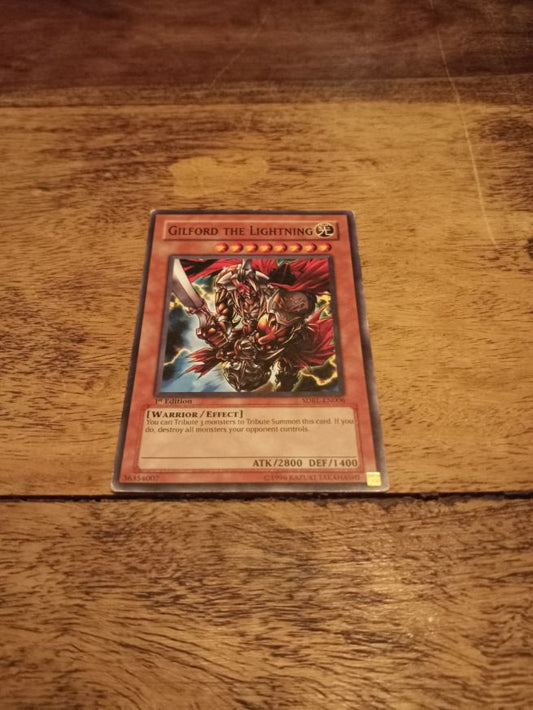 Yu-Gi-Oh! Gilford the Lightning SDRL-EN006