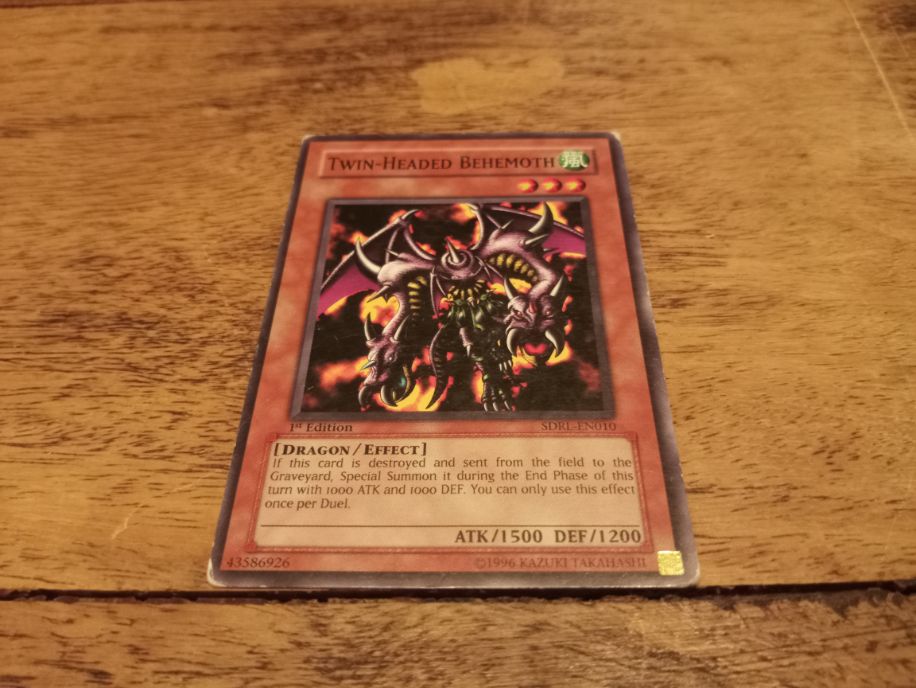 Yu-Gi-Oh! Twin-Headed Behemoth SDRL-EN010